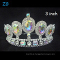 Shinning AB Crown Schönheit Königin Crown Hochzeit Tiara Wollmütze Kronen